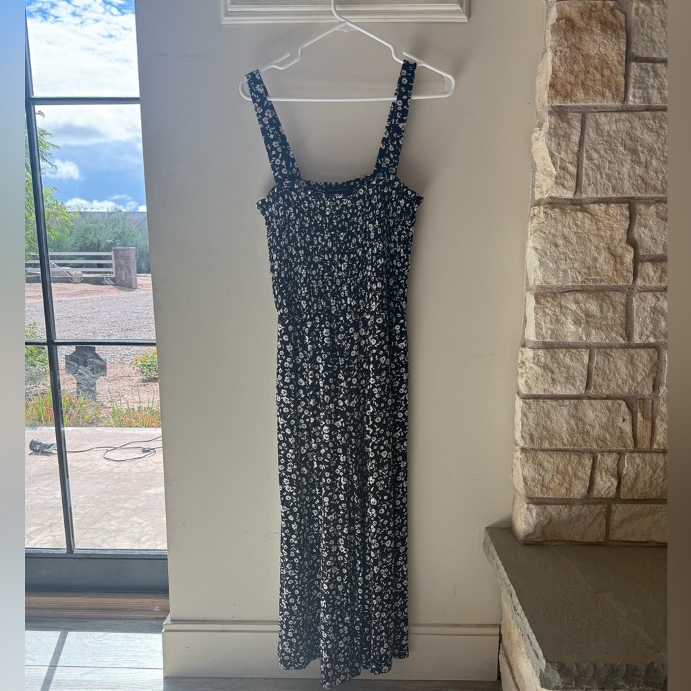 Banana Republic Floral Smocked Jumpsuit
